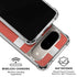 Denmark Flag Distressed Google Pixel 10 Clear Case